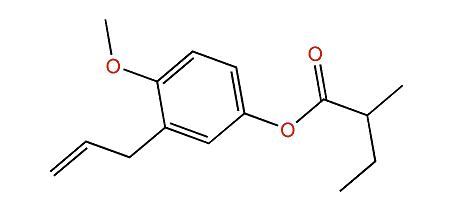 3-Allyl-4-methoxyphenyl 2-methylbutanoate